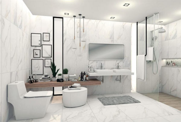 Những tiêu chí khi lựa chọn gạch lát sàn nhà tắm - Ảnh 1. Những tiêu chí khi lựa chọn gạch lát sàn nhà tắm - Ảnh 1.