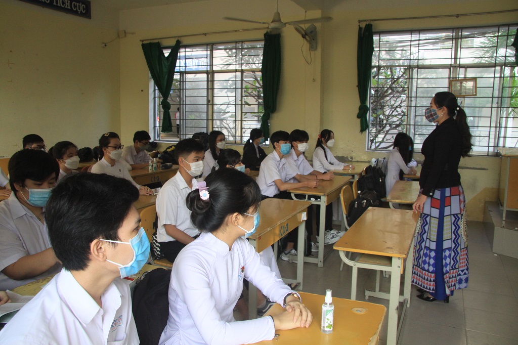 Tỉnh miền T&acirc;y đầu ti&ecirc;n cho học sinh trở lại trường học trực tiếp - Ảnh 1.