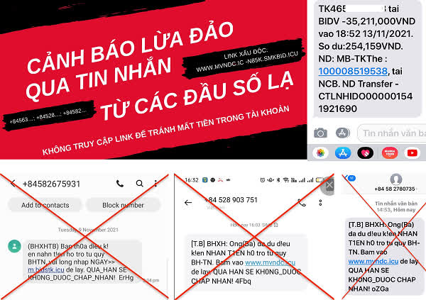 Tài khoản ngân hàng bị trừ gần 33 triệu đồng vì tin nhắn lạ hướng dẫn hỗ trợ bảo hiểm thất nghiệp