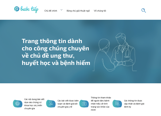 Kho dữ liệu kiến thức về ung thư, huyết học, bệnh hiếm d&agrave;nh cho cộng đồng - Ảnh 1.
