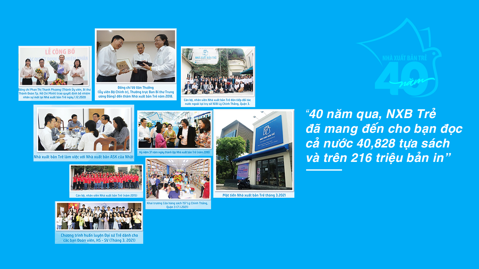Hành trình tuổi 40 của Nhà xuất bản Trẻ - Ảnh 3.