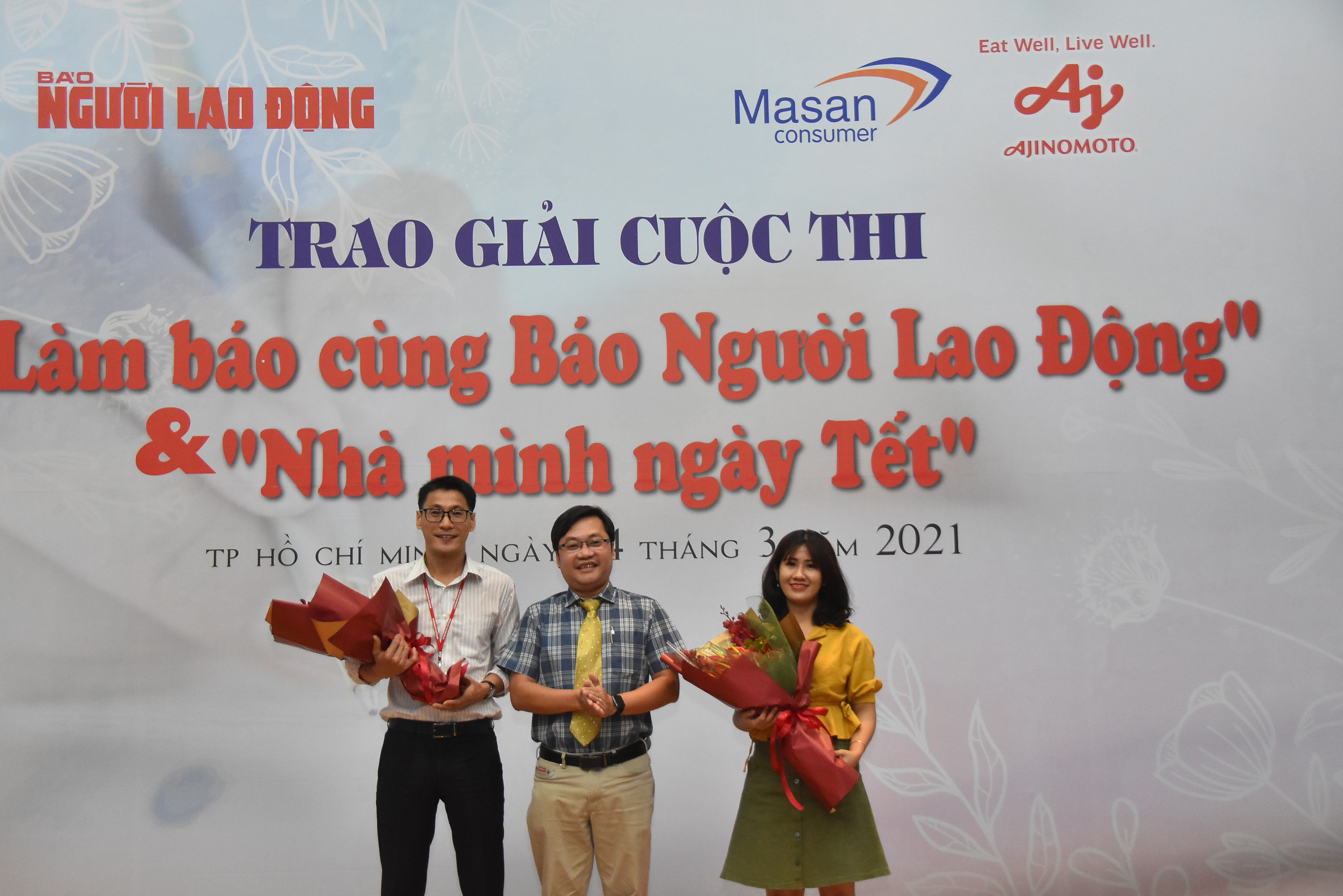 Trao giải 2 cuộc thi L&agrave;m b&aacute;o c&ugrave;ng B&aacute;o Người Lao Động v&agrave; Nh&agrave; m&igrave;nh ng&agrave;y Tết - Ảnh 2.