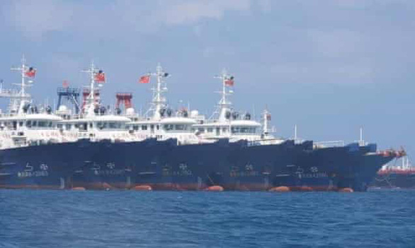 Việc tàu Trung Quốc tập trung ở đá Ba Đầu là xâm phạm chủ quyền của Việt Nam