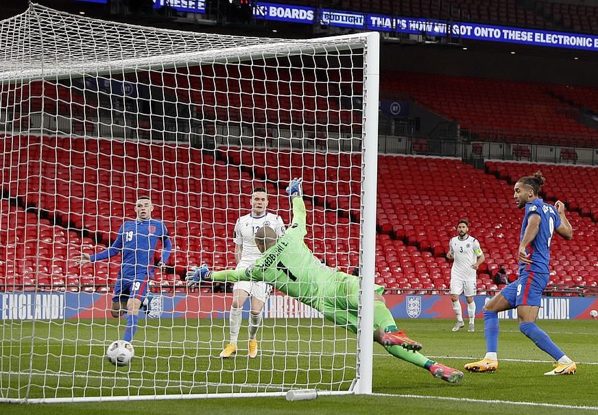 Dội mưa b&agrave;n thắng ở Wembley, tuyển Anh v&ugrave;i dập t&iacute; hon San Marino - Ảnh 4.