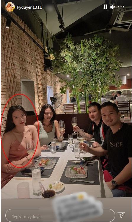 H&igrave;nh ảnh hoa hậu Kỳ Duy&ecirc;n đ&ocirc; con g&acirc;y b&atilde;o mạng - Ảnh 1.