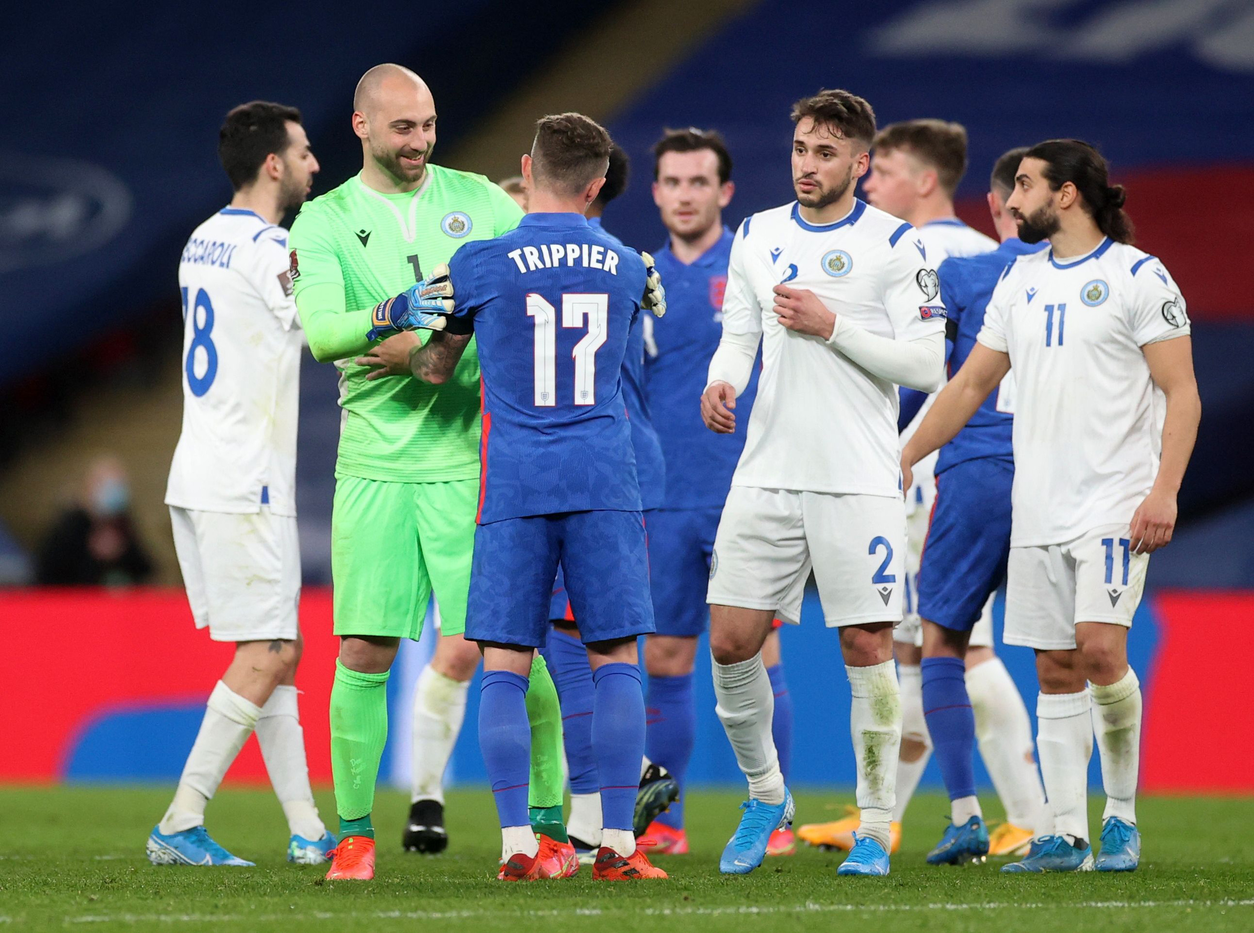 Dội mưa b&agrave;n thắng ở Wembley, tuyển Anh v&ugrave;i dập t&iacute; hon San Marino - Ảnh 7.