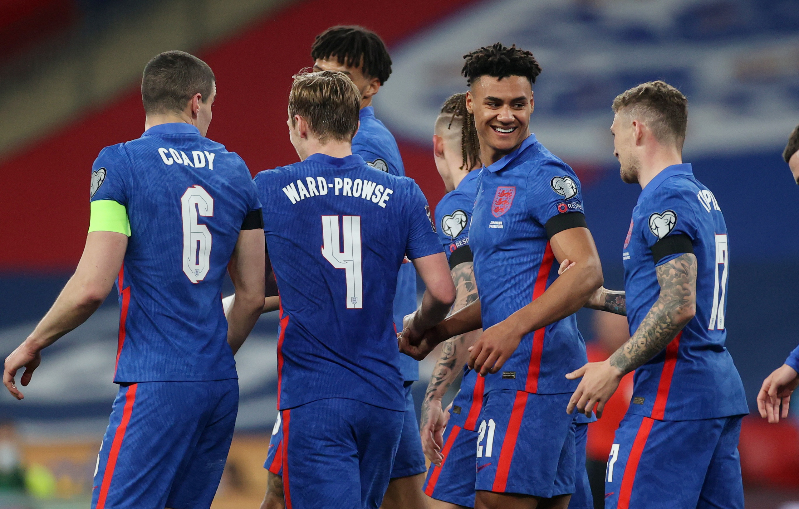 Dội mưa b&agrave;n thắng ở Wembley, tuyển Anh v&ugrave;i dập t&iacute; hon San Marino - Ảnh 6.
