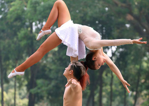 Cặp đôi xiếc Hiền Phước - Thanh Hoa: Mơ đưa xiếc Việt ra thế giới
