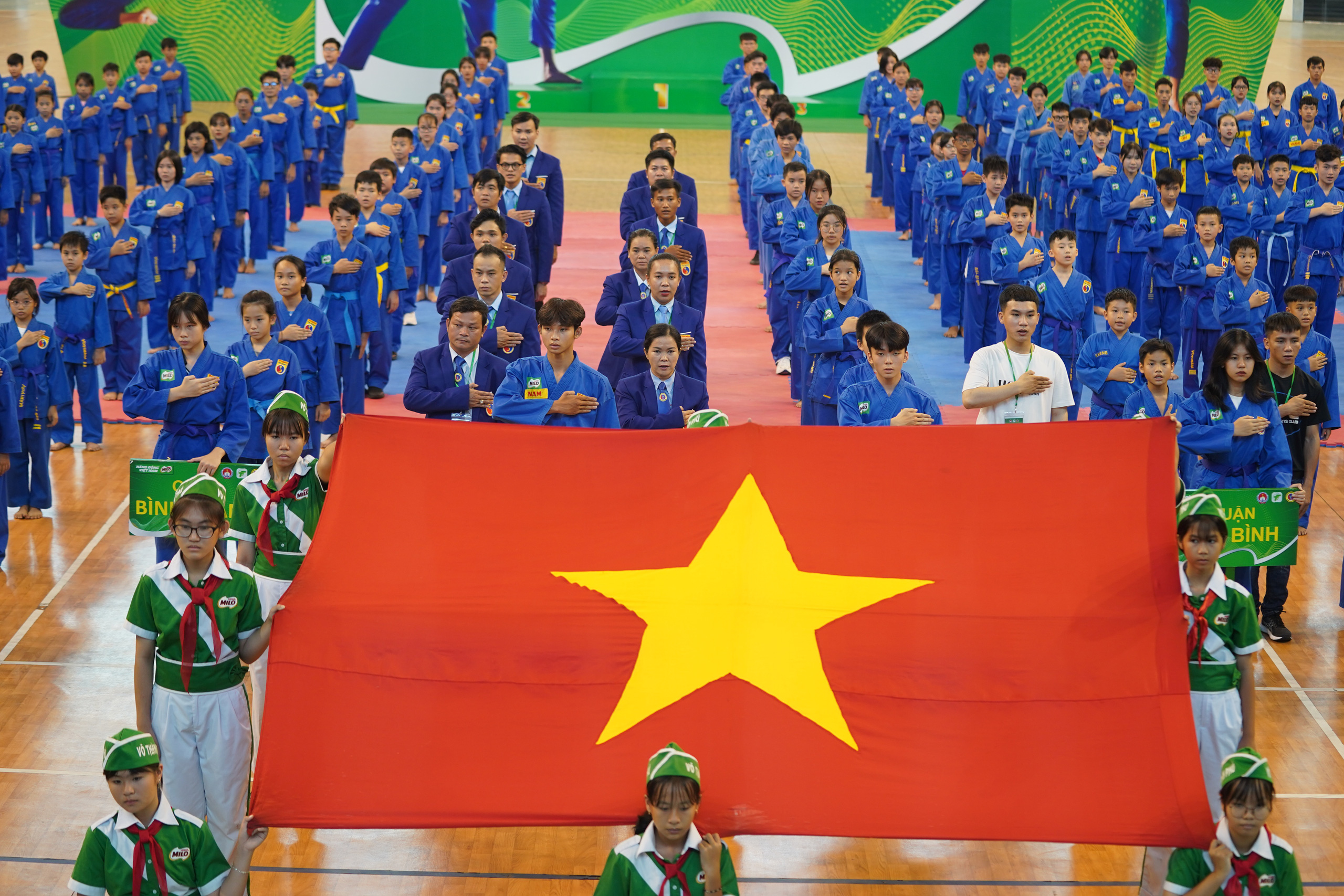 Khai mạc giải Vovinam học sinh TP HCM 2021