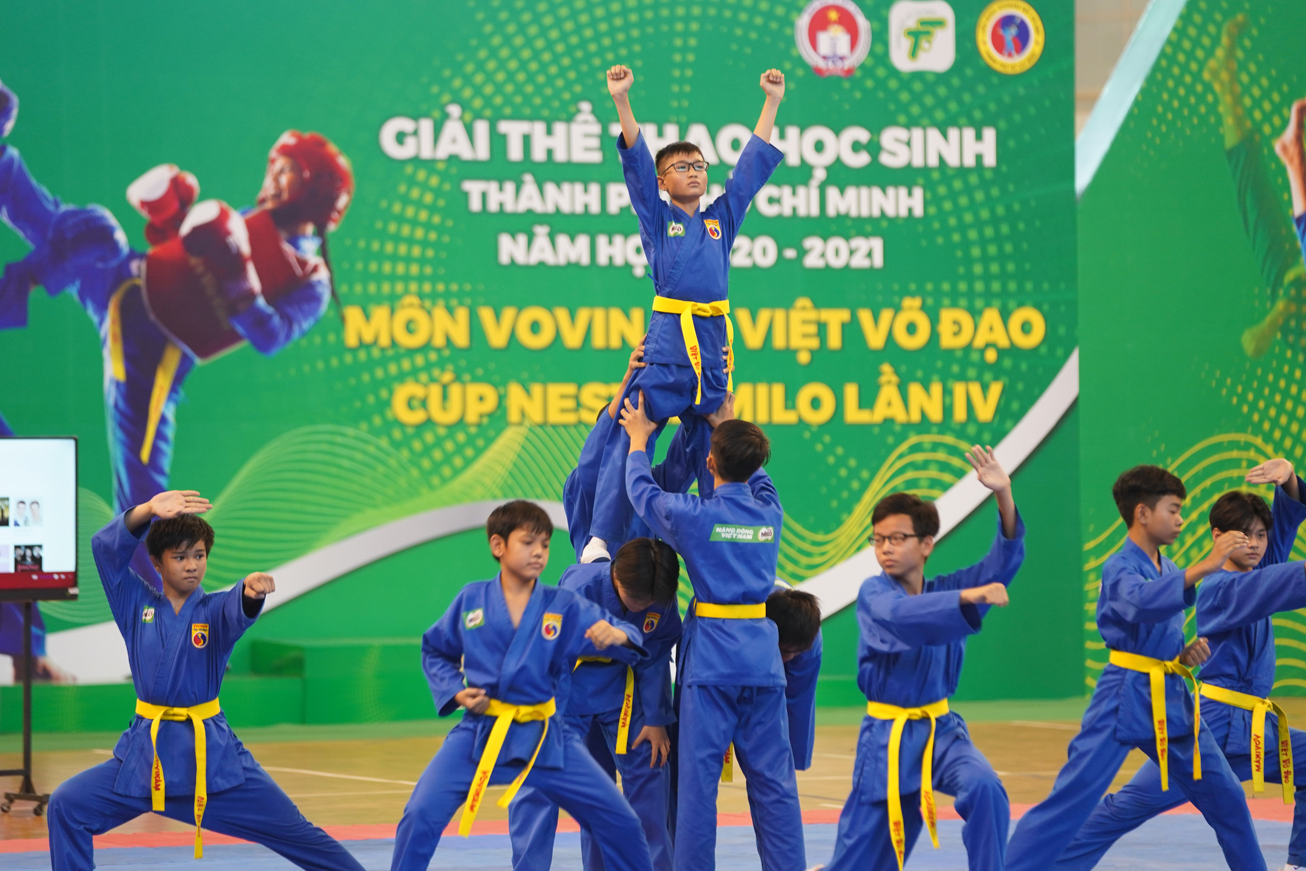 Khai mạc giải Vovinam học sinh TP HCM 2021 - Ảnh 1.