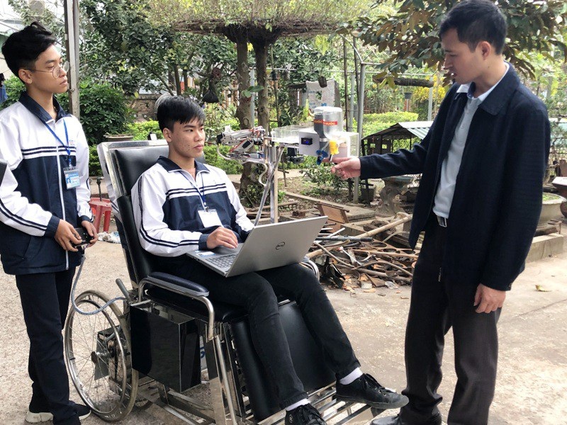 Dự &aacute;n giải nhất cuộc thi Khoa học kỹ thuật cấp quốc gia bị nghi ngờ c&oacute; bất thường - Ảnh 2.