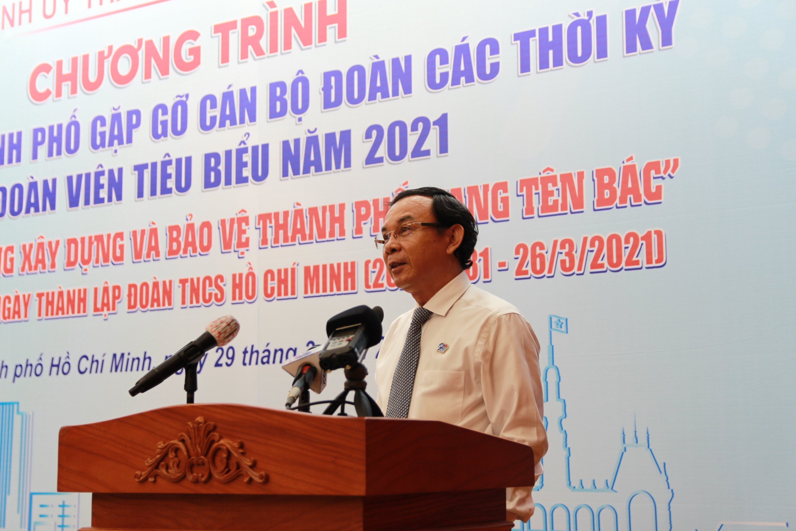 B&iacute; thư Nguyễn Văn N&ecirc;n muốn tuổi trẻ TP HCM khởi nghiệp mạnh mẽ hơn - Ảnh 1.