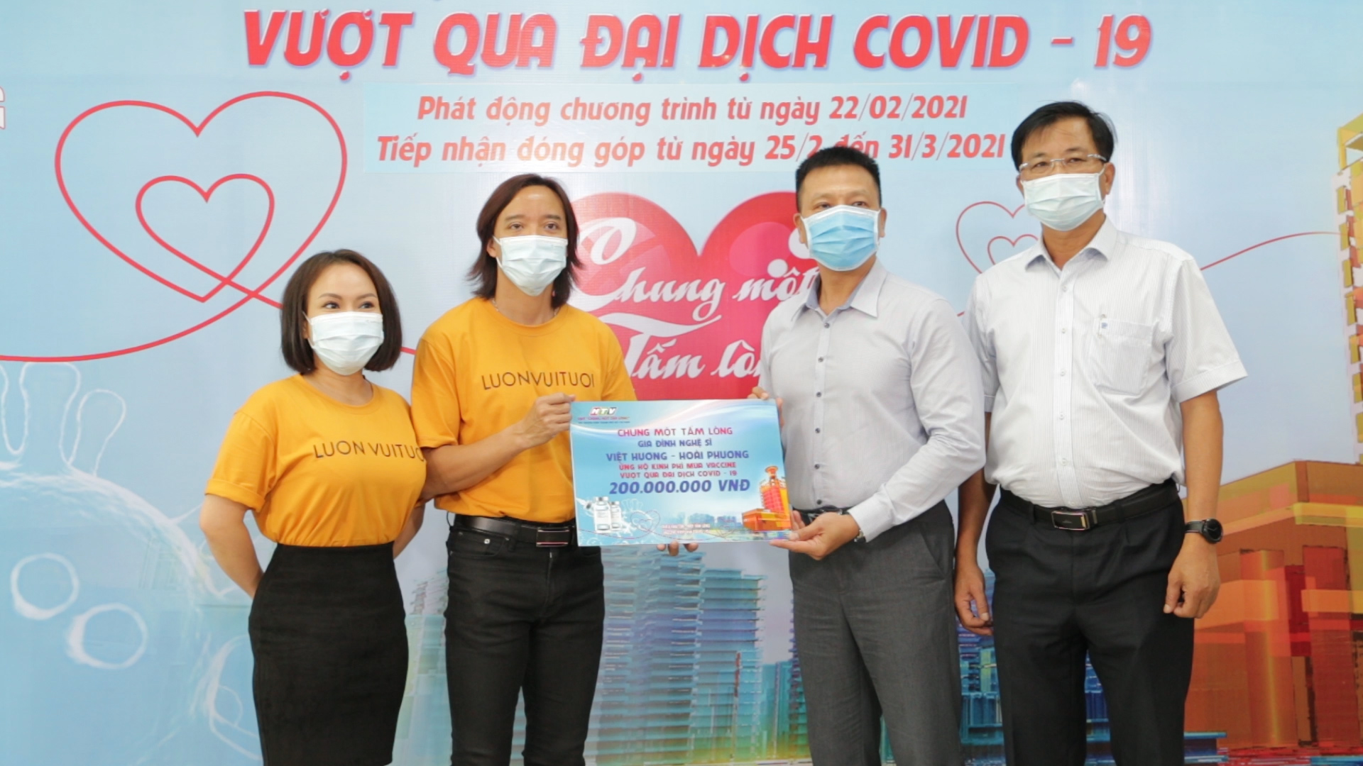 Cả nước một lòng, quỹ mua vắc-xin Covid-19 đạt hơn 30 tỉ đồng