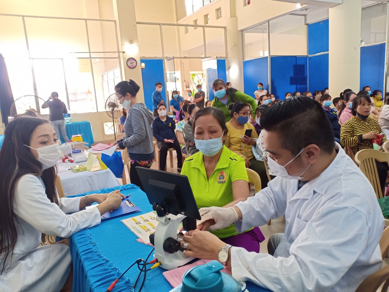 Chăm lo sức khỏe đoàn viên