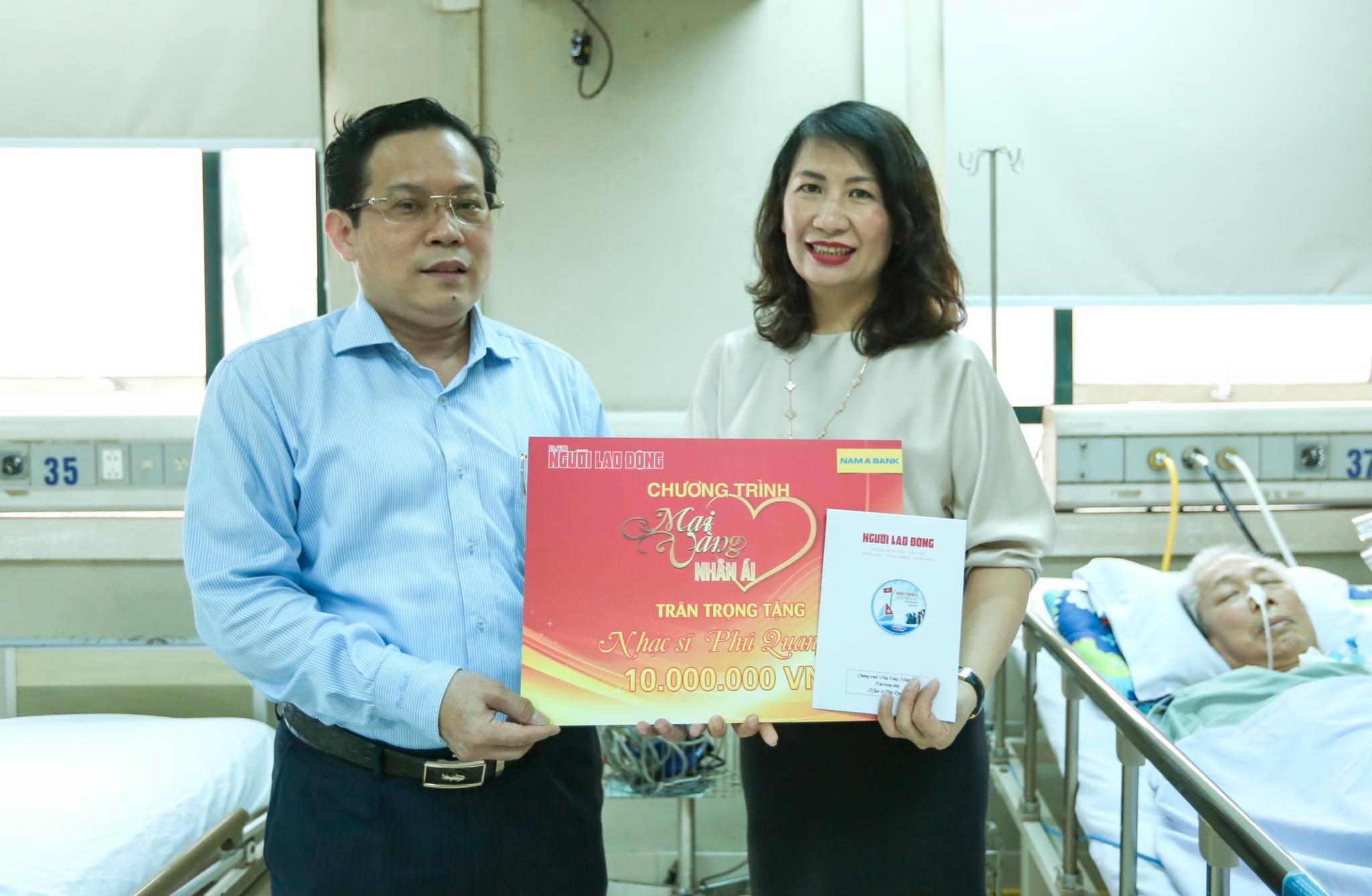 Mai vàng nhân ái thăm nhạc sĩ Phú Quang - Ảnh 3.