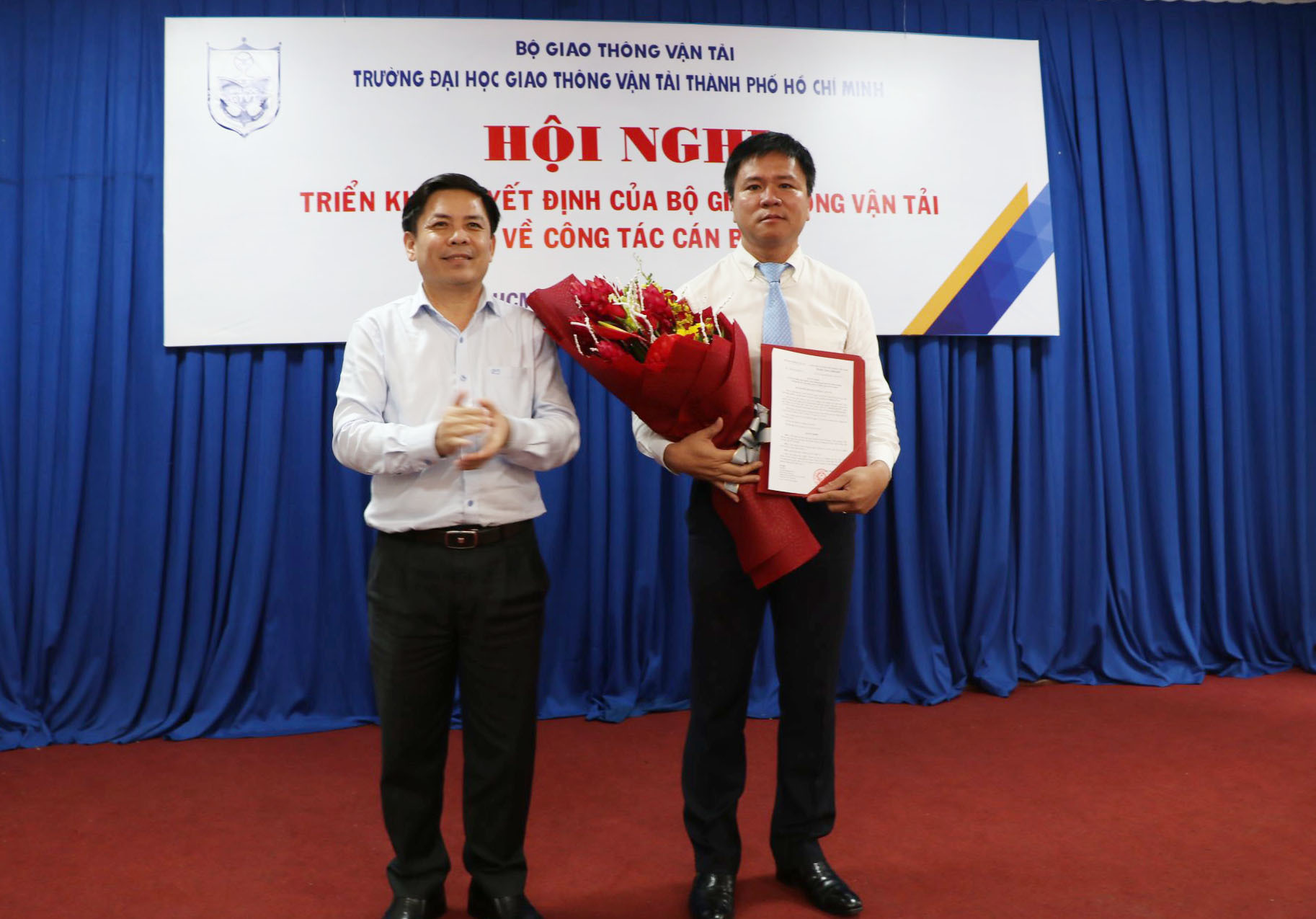 Trường ĐH Giao thông vận tải TP HCM có quyền hiệu trưởng mới
