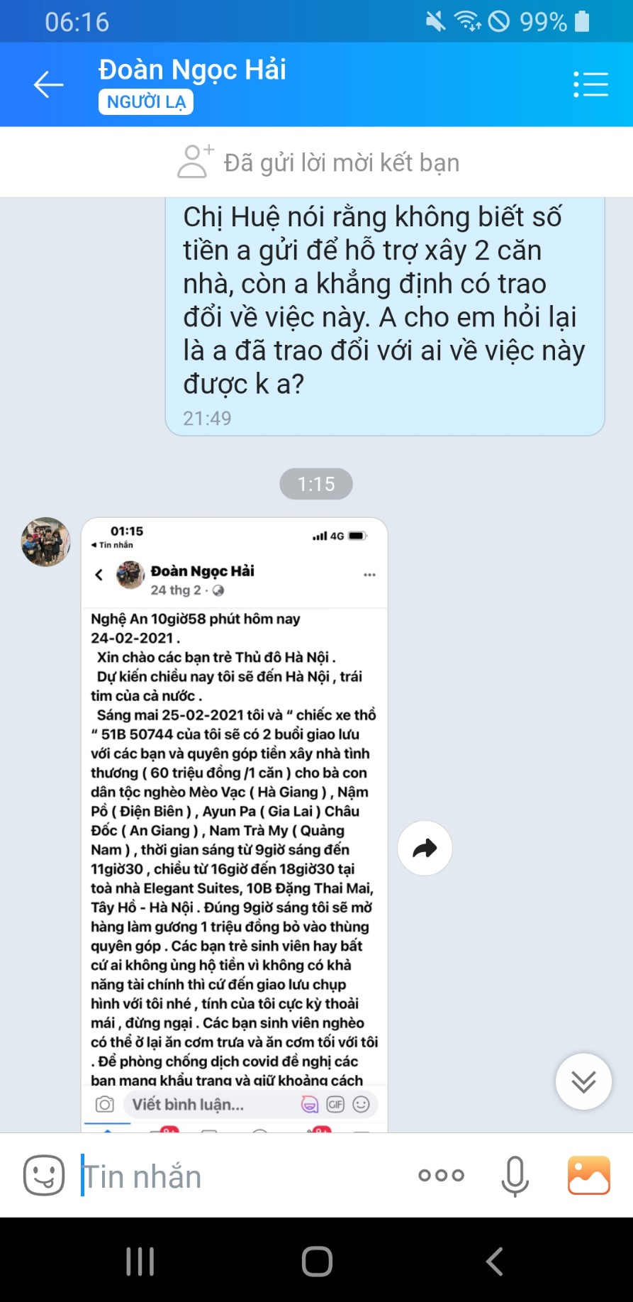 Đòi lại 106 triệu đồng hỗ trợ người nghèo: Ông Đoàn Ngọc Hải nói gì? - Ảnh 5.