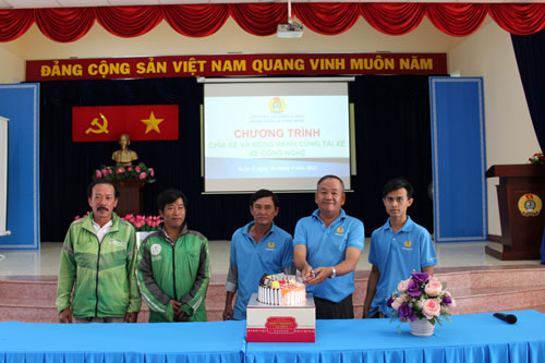Kết nối, hỗ trợ đoàn viên nghiệp đoàn xe công nghệ