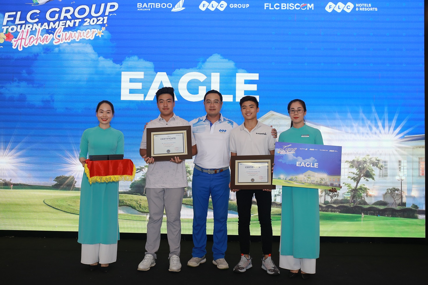 Golfer Nguyễn Tiến Sỹ v&ocirc; địch FLC Group Tournament 2021 - Ảnh 5.