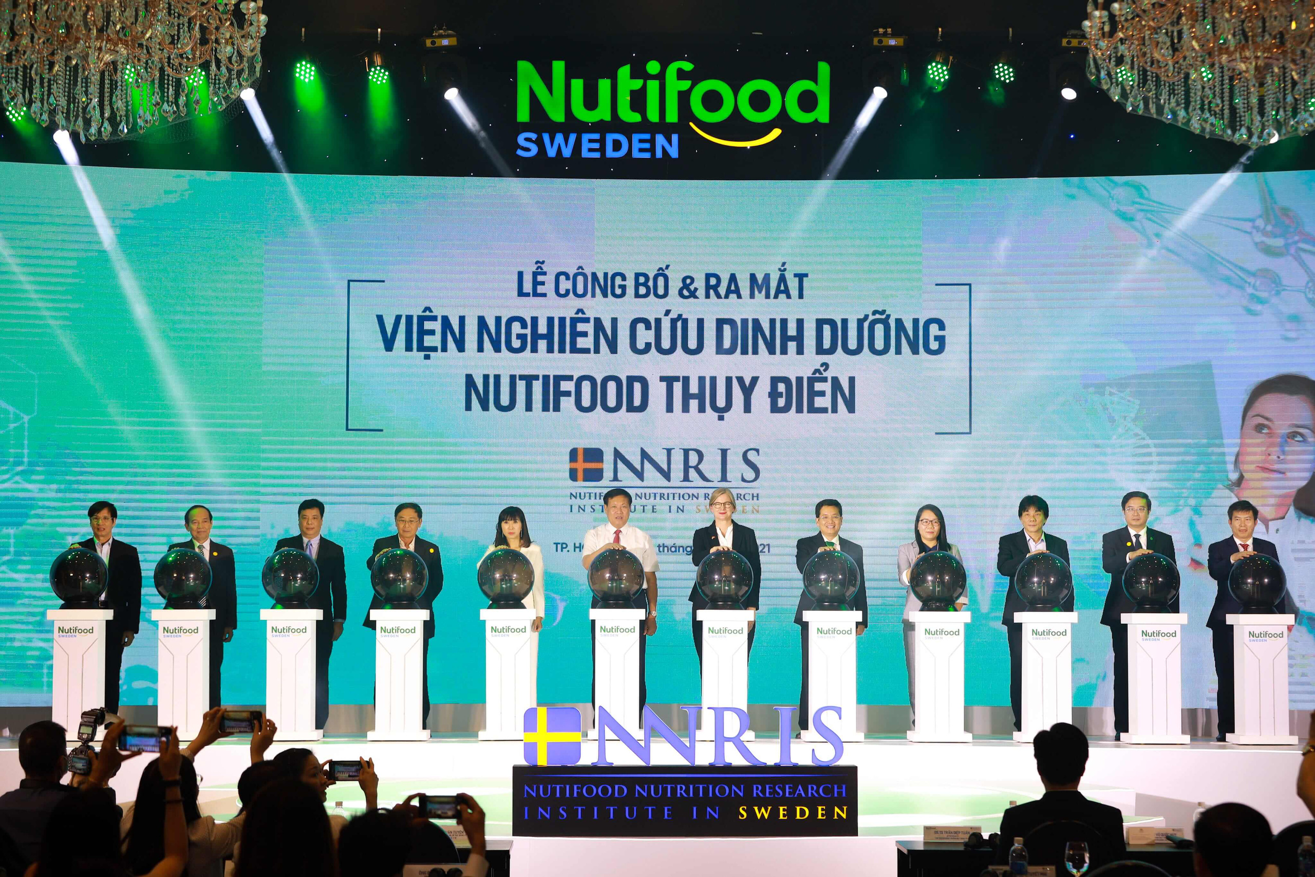 Nutifood ra mắt Viện Nghiên cứu dinh dưỡng Nutifood Thụy Điển