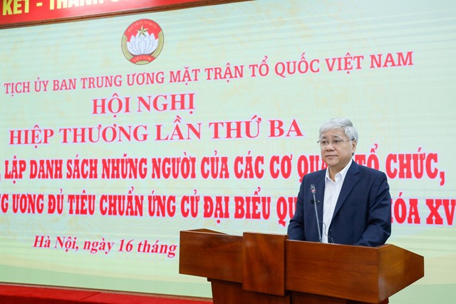 Chốt danh s&aacute;ch ứng cử đại biểu Quốc hội kho&aacute; XV ở Trung ương - Ảnh 2.