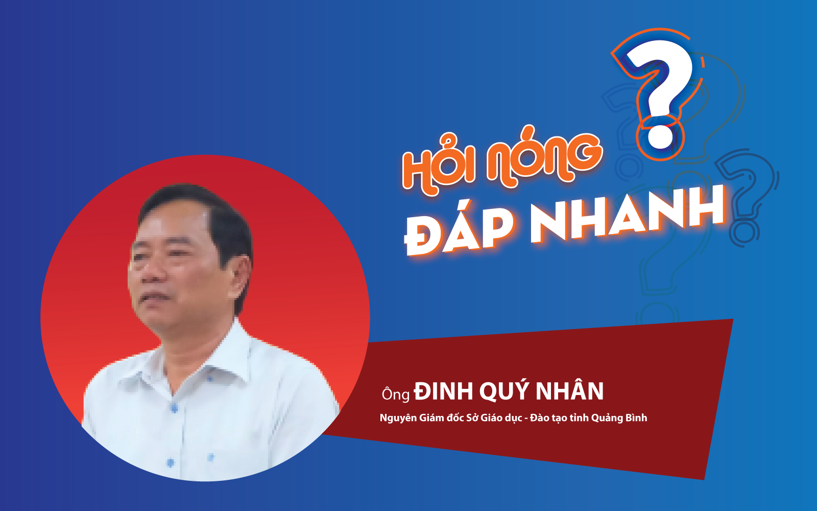 Nguyên giám đốc Sở GD-ĐT Quảng Bình: Ký 8 quyết định trước khi nghỉ hưu là đúng, không vội vàng!?
