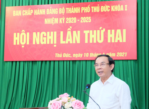 B&iacute; thư Nguyễn Văn N&ecirc;n: Cấp b&aacute;ch đề xuất cơ chế đặc th&ugrave; cho TP Thủ Đức - Ảnh 1.