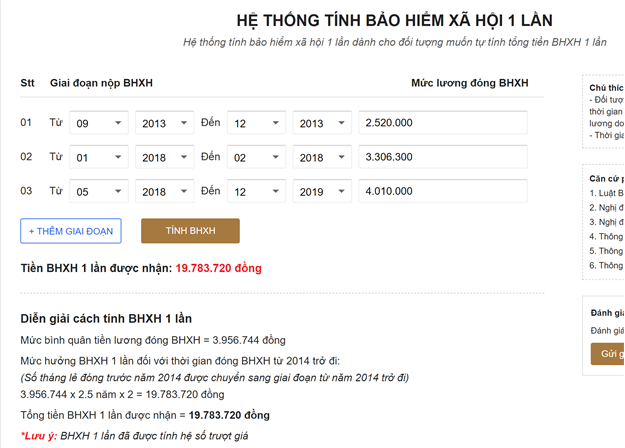 Ra mắt c&ocirc;ng cụ t&iacute;nh tiền bảo hiểm x&atilde; hội một lần nhanh ch&oacute;ng - Ảnh 3.