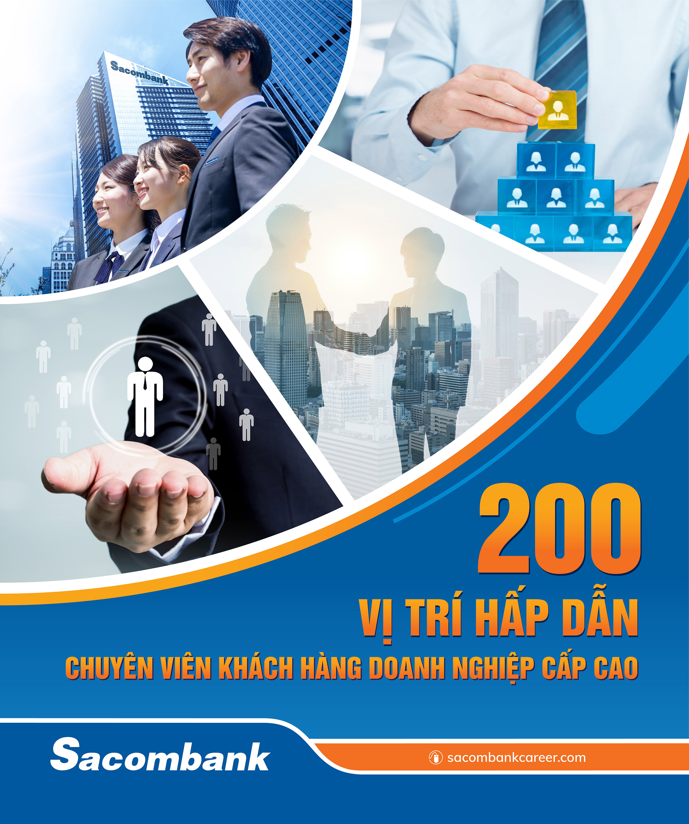 Sacombank tuyển dụng 200 chuyên viên khách hàng doanh nghiệp cấp cao - Ảnh 1.