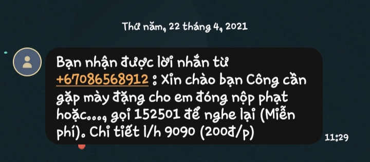 CSGT TP HCM nói gì về tin nhắn "dụ" đóng phạt "nguội"?