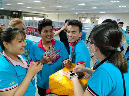 Sân chơi giờ tan ca cho công nhân