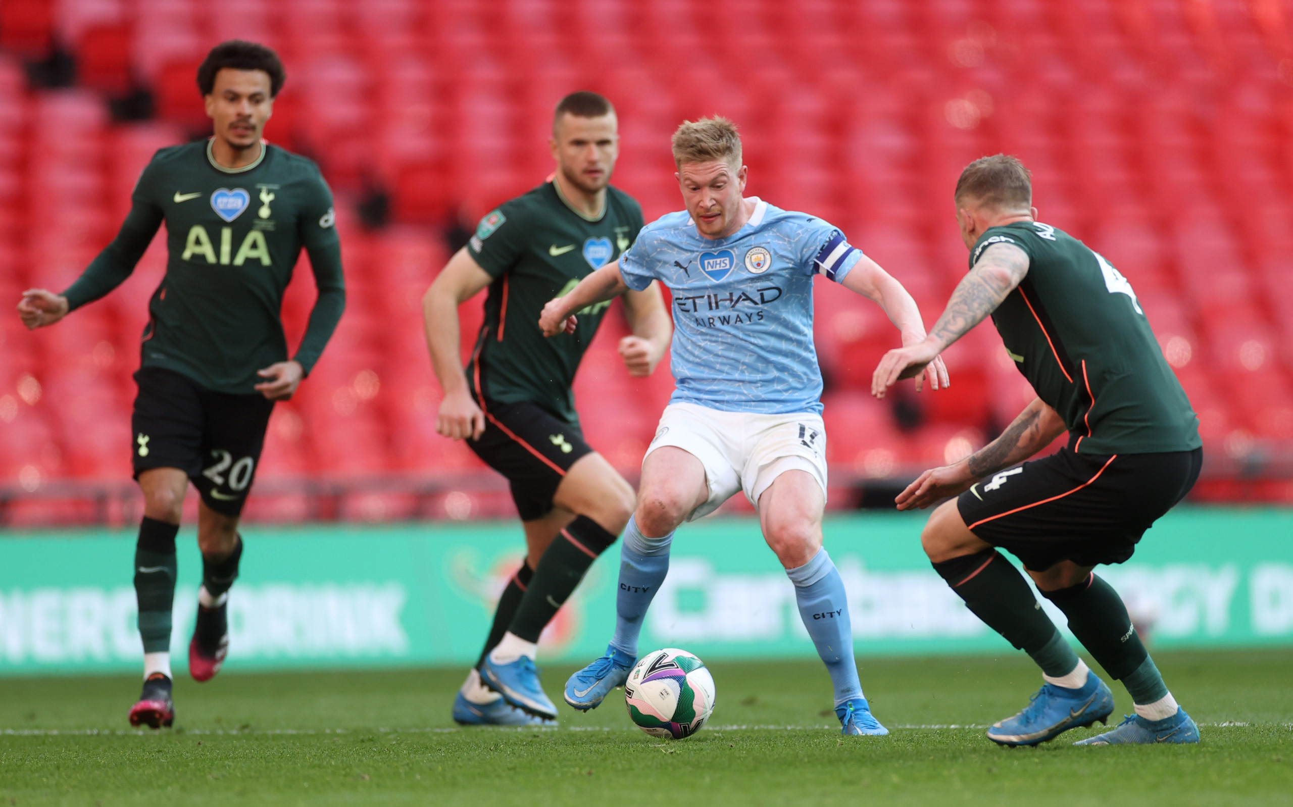 Hạ gục Tottenham, Man City vô địch Cúp Liên đoàn 4 mùa liên tiếp - Ảnh 3.