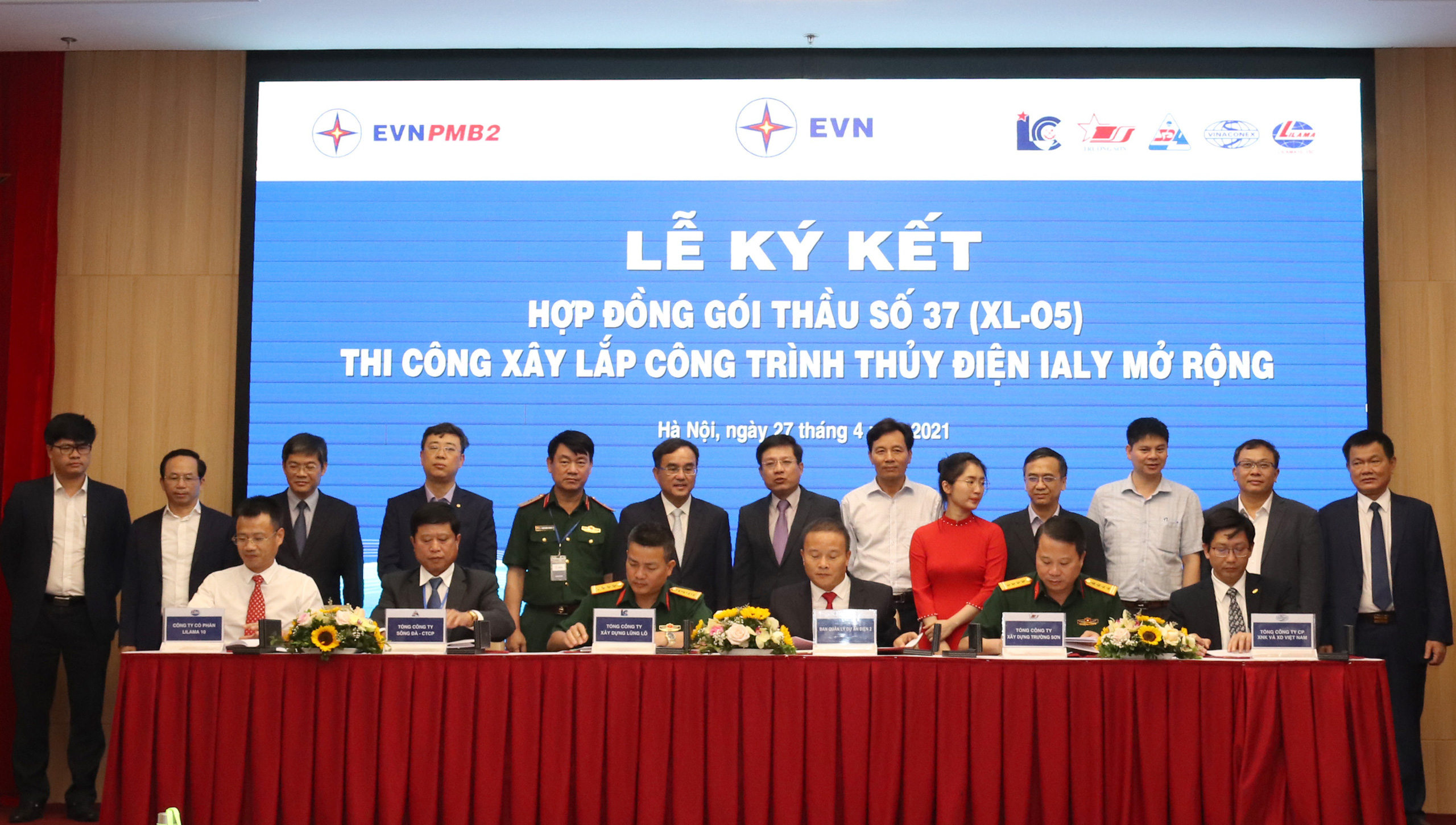 EVN ký kết gói thầu 2.365 tỉ đồng mở rộng nhà máy thủy điện Ialy