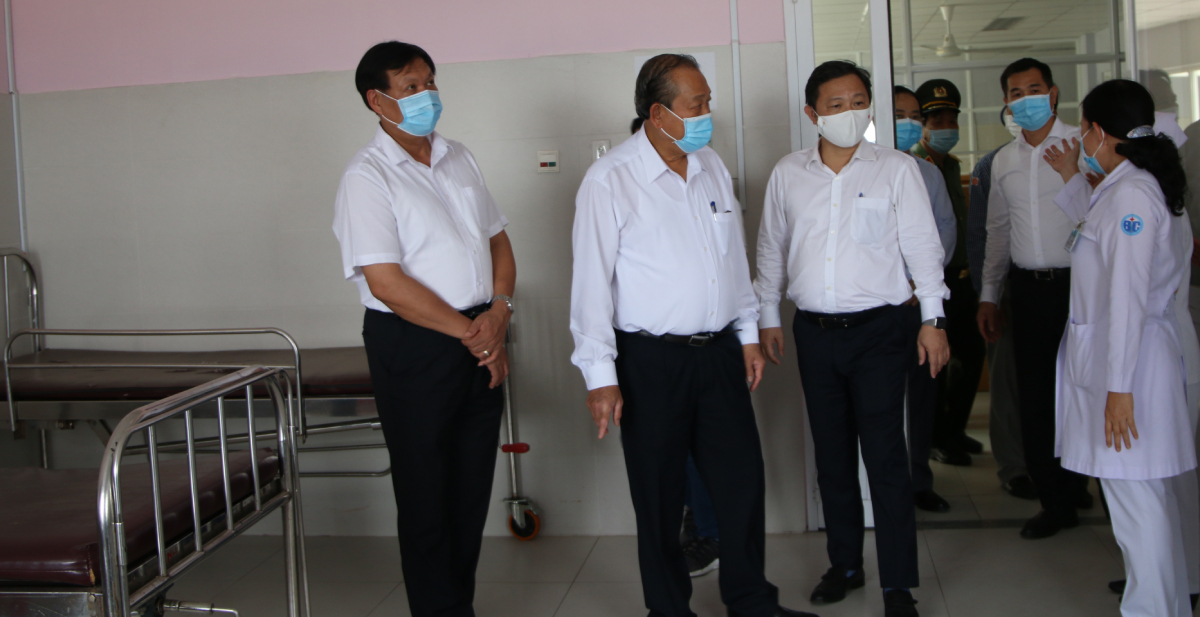 Phó Thủ tướng thường trực Trương Hòa Bình yêu cầu không lơ là trong chống dịch Covid-19 - Ảnh 2.