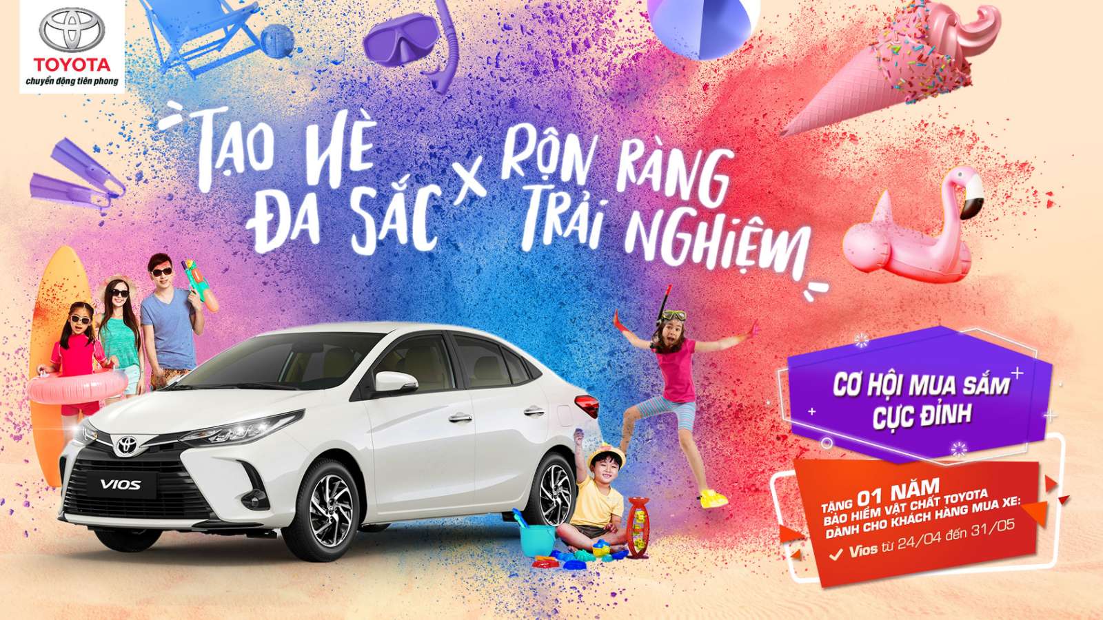 Rinh ngay gói bảo hiểm vật chất lên đến 11,3 triệu đồng với Vios 2021 trong tháng 5 này