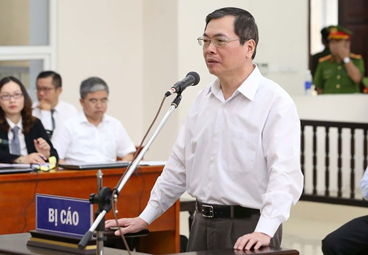 Tuyên phạt nguyên bộ trưởng Bộ Công Thương Vũ Huy Hoàng 11 năm tù