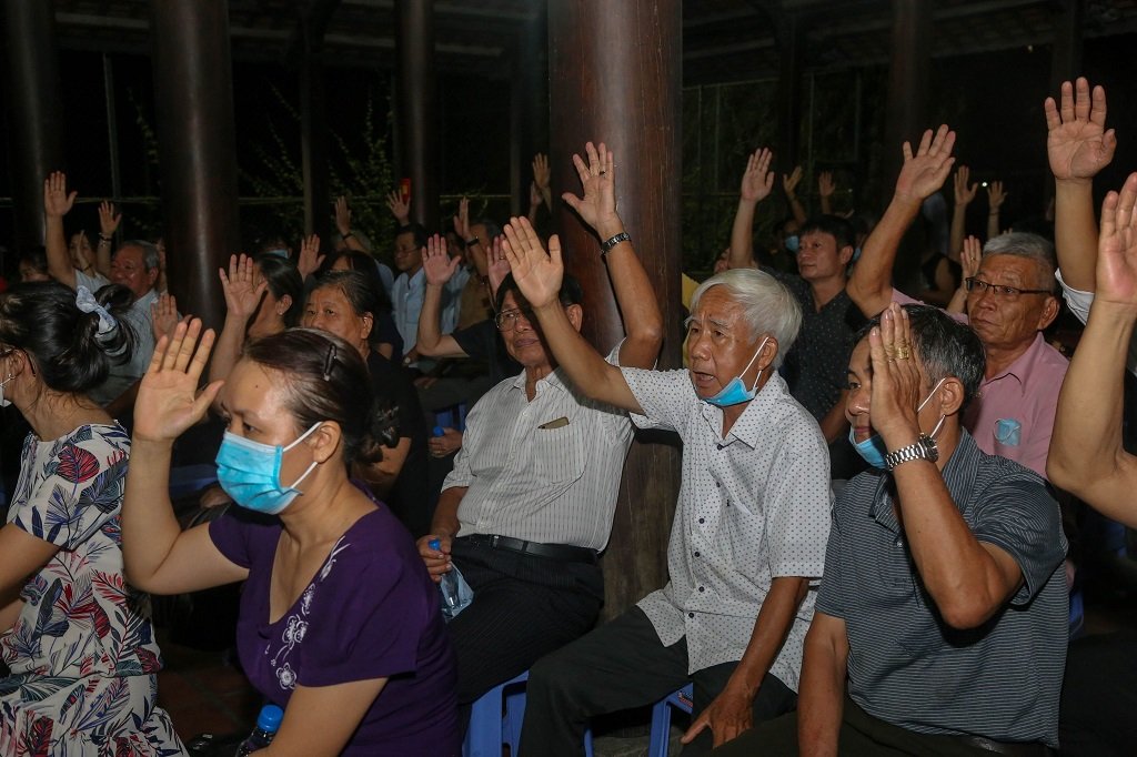 100% cử tri tín nhiệm giới thiệu ông Nguyễn Thành Phong ứng cử đại biểu HĐND TP HCM - Ảnh 2.