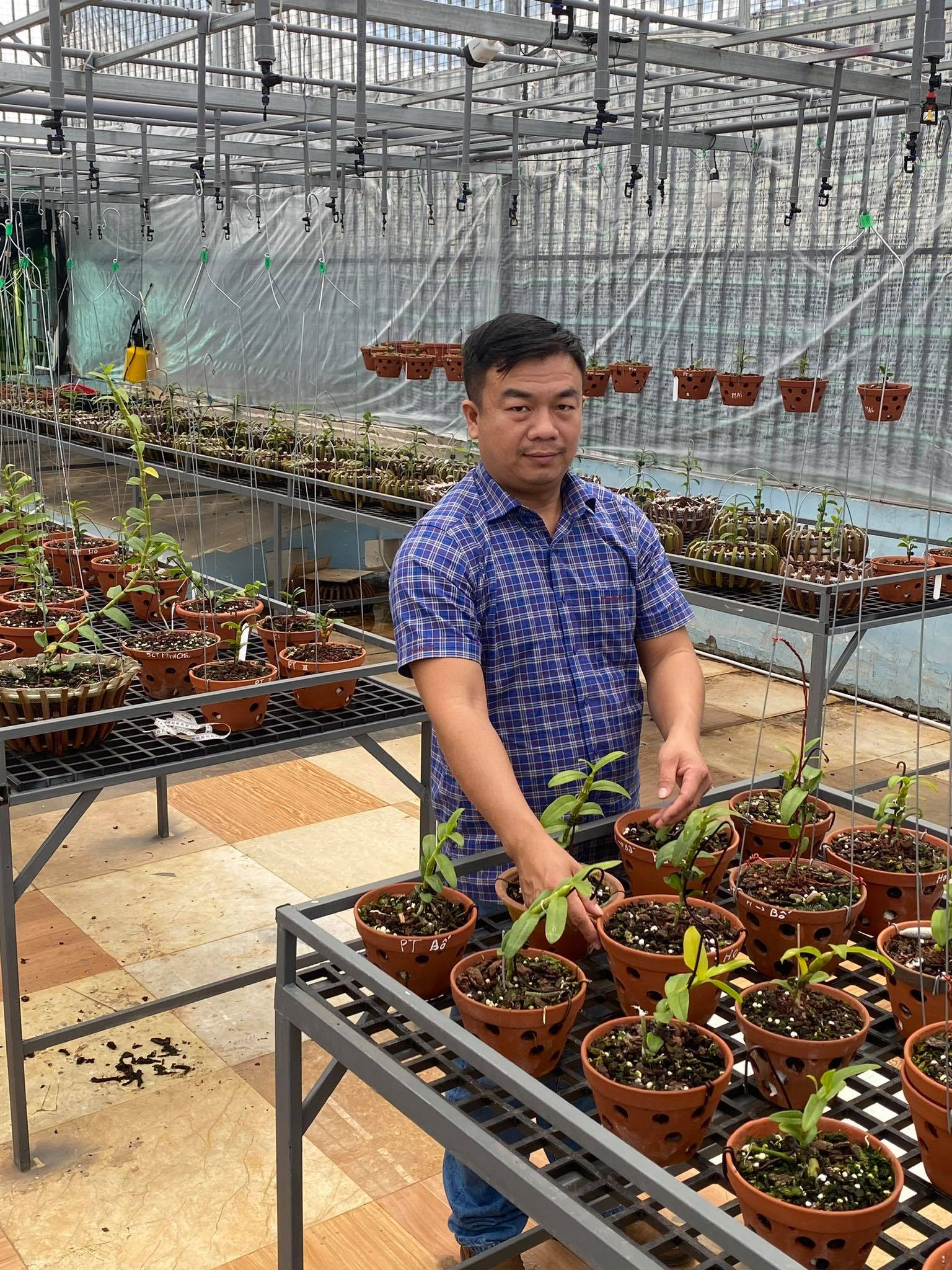 &Ocirc;ng chủ vườn lan Phạm Đ&igrave;nh Đ&ocirc; chia sẻ về gi&aacute; trị lan đột biến - Ảnh 9.