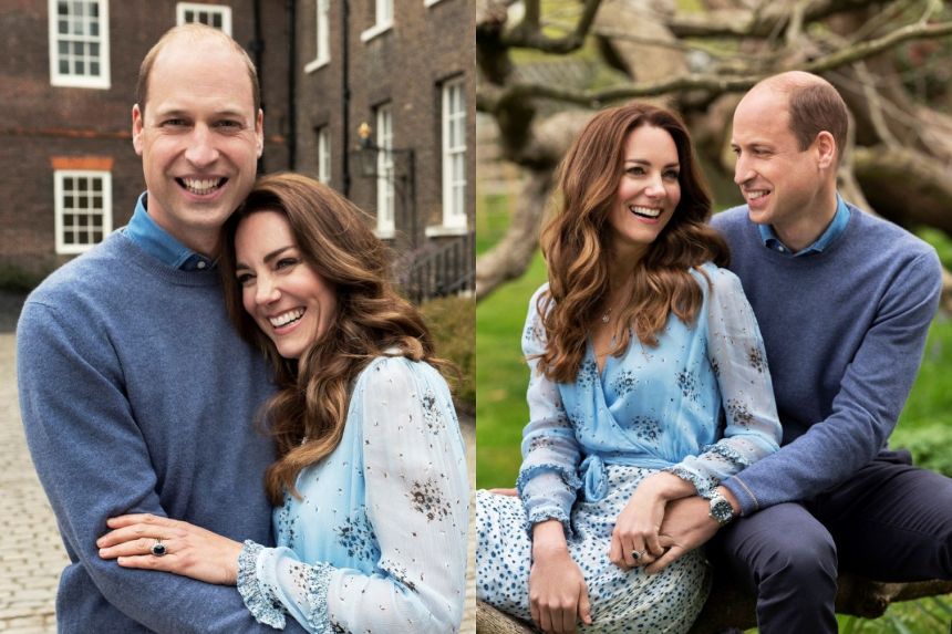 10 năm hôn nhân ngọt ngào của Hoàng tử William và Công nương Kate