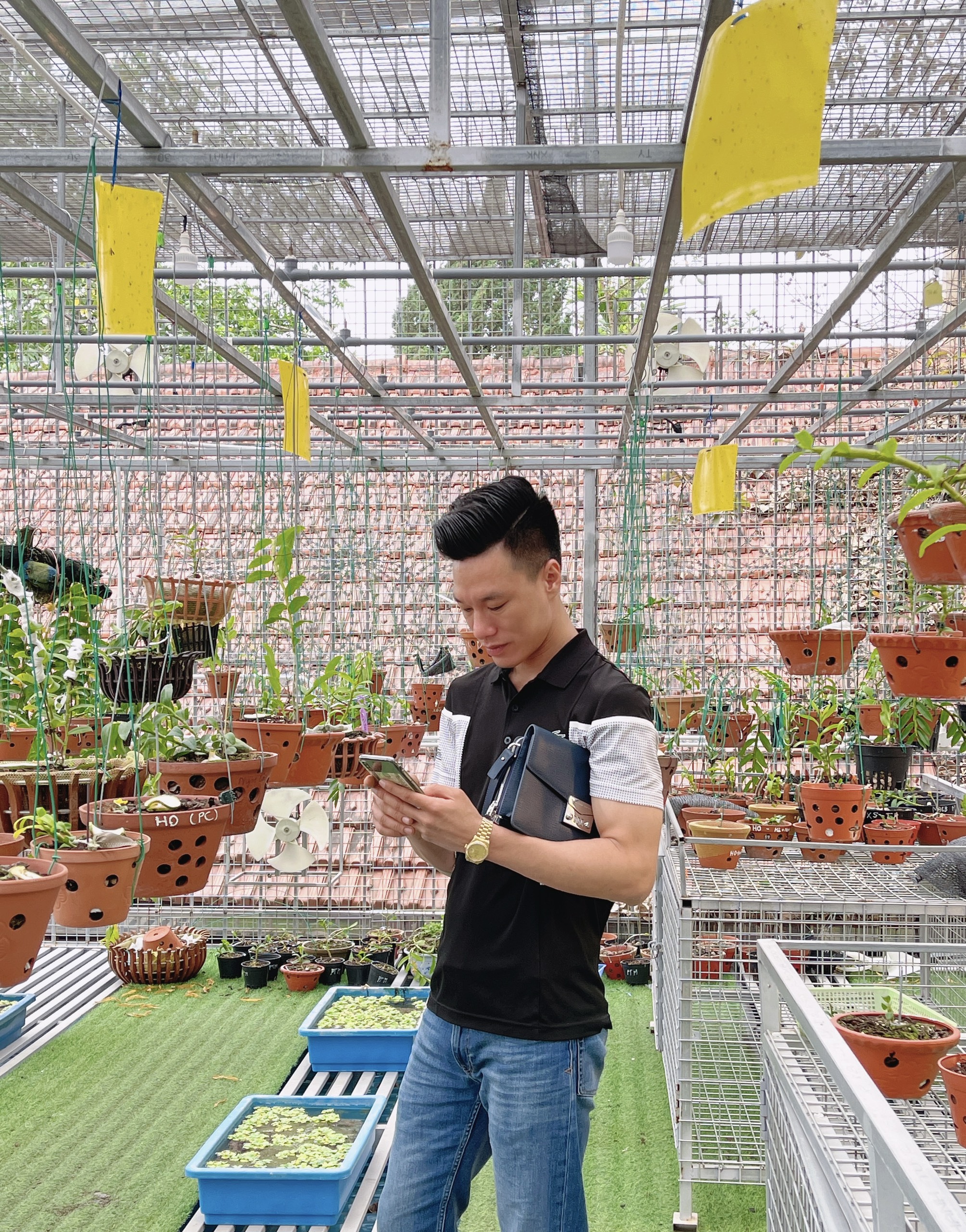 &Ocirc;ng chủ vườn lan Vũ Ho&agrave;ng Giang với vườn lan gi&aacute; trị g&acirc;y sốt cộng đồng mạng - Ảnh 4.