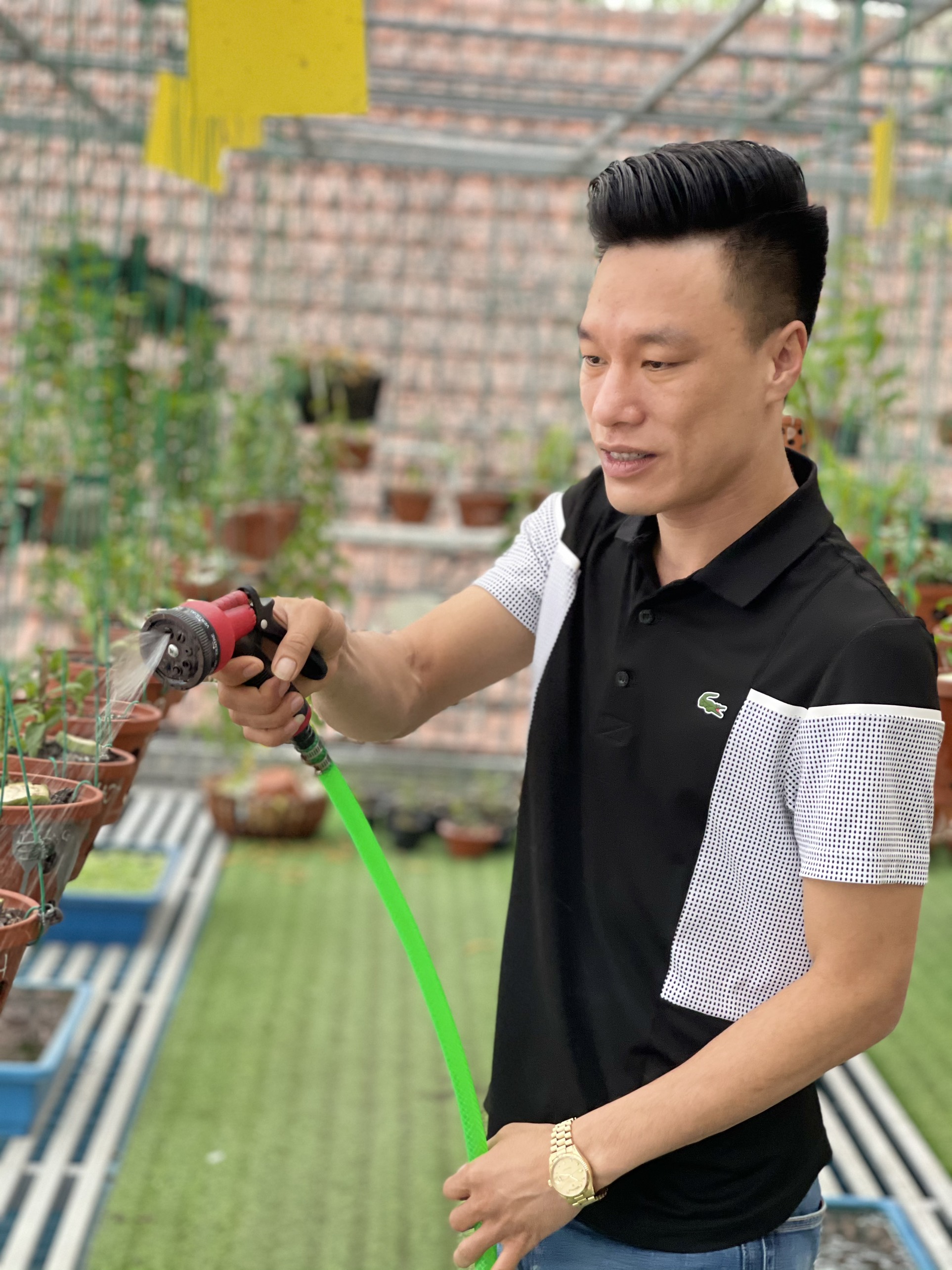 &Ocirc;ng chủ vườn lan Vũ Ho&agrave;ng Giang với vườn lan gi&aacute; trị g&acirc;y sốt cộng đồng mạng - Ảnh 1.