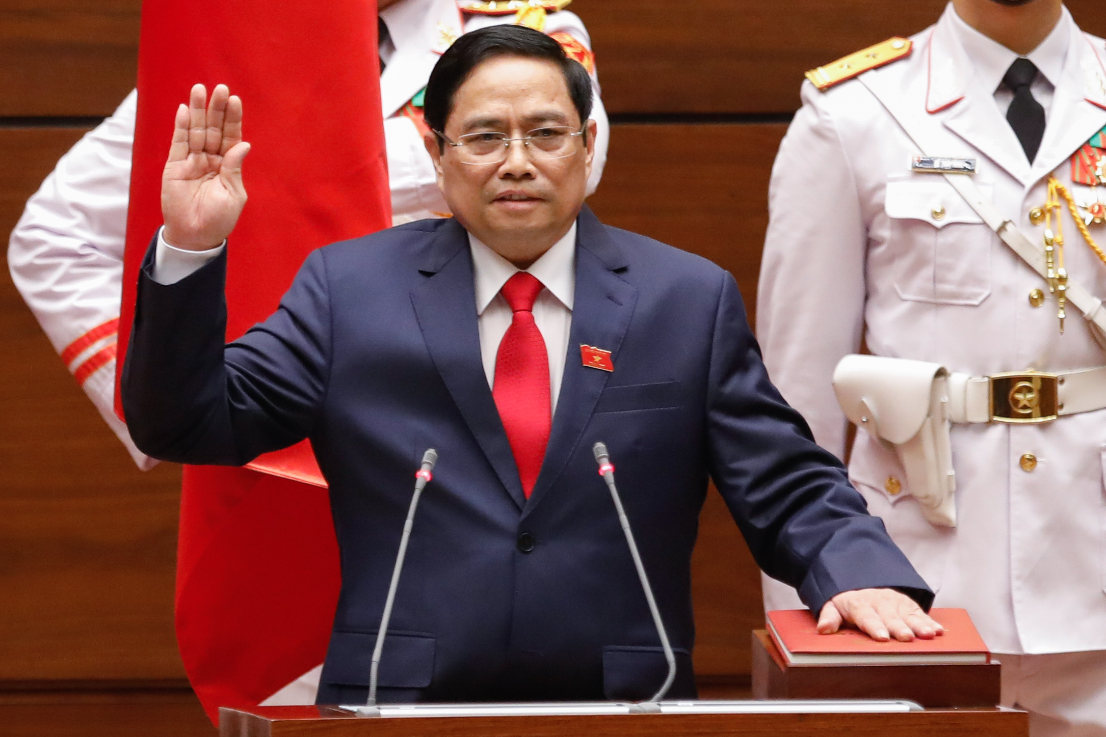 Tân Thủ tướng Chính phủ Phạm Minh Chính tuyên thệ nhậm chức