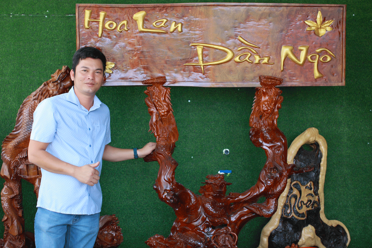 Nghệ nh&acirc;n Dần Ng&ocirc; v&agrave; c&acirc;u chuyện của người chơi lan c&ocirc;ng phu xứ Nghệ - Ảnh 2.