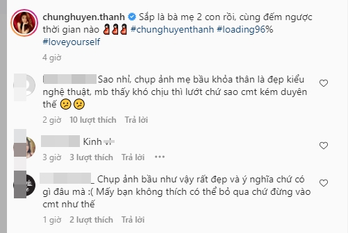 Chụp hình khỏa thân, bà bầu Chúng Huyền Thanh bị ném đá - Ảnh 5.