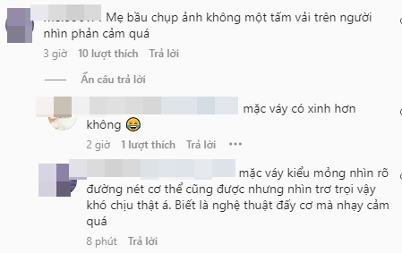 Chụp hình khỏa thân, bà bầu Chúng Huyền Thanh bị ném đá - Ảnh 6.