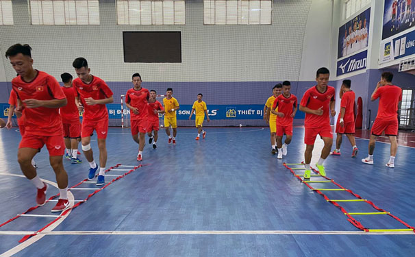 Việt Nam chuẩn bị cho mục tiêu dự Futsal World Cup 2021