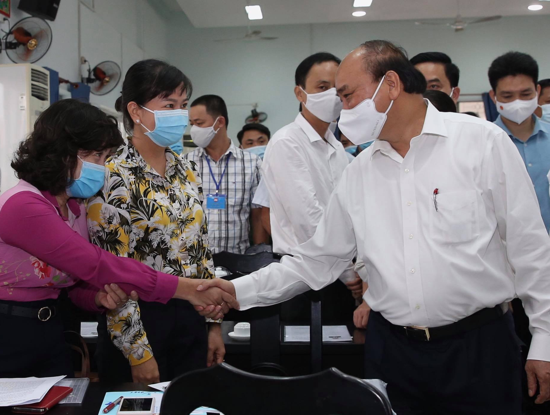 Chủ tịch nước Nguyễn Xuân Phúc mong muốn Hóc Môn sớm thành quận