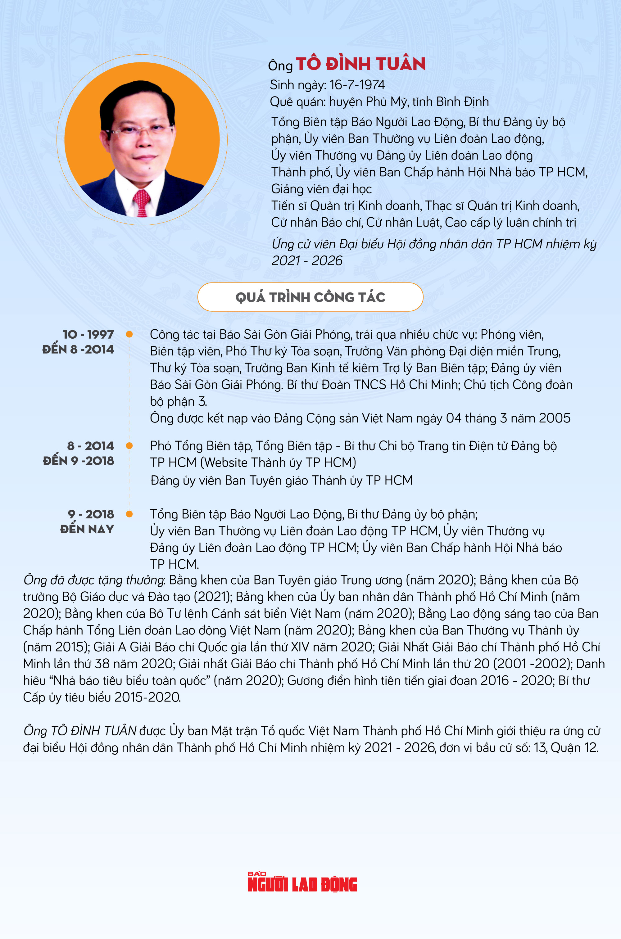 Ông Tô Đình Tuân: Nỗ lực thực hiện các nguyện vọng cử tri gửi gắm - Ảnh 1.