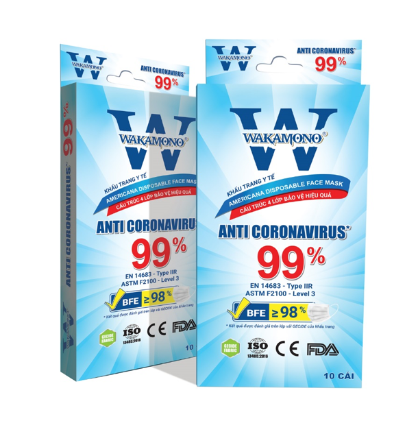 Khẩu trang diệt Covid của Wakamono sẽ được sản xuất tại Việt Nam - Ảnh 2.