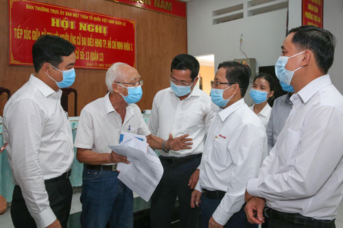 Luôn lắng nghe và đồng hành với cử tri